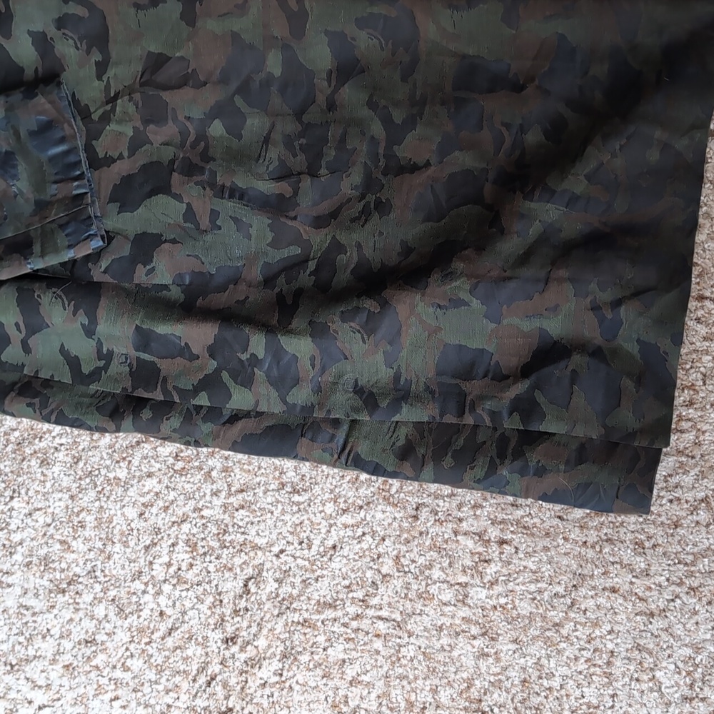 Annette Goertz Long Camo Jacket Made In Germany P2P 23 L 41.5 - Picture 6 of 7